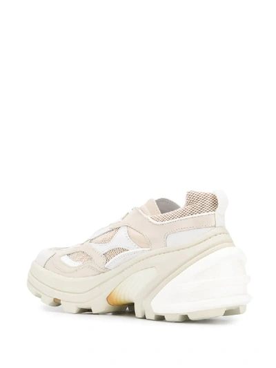 Shop Alyx Panelled Chunky Sole Sneakers In Neutrals