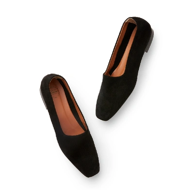 Shop Atp Atelier Andrano Flats In Black