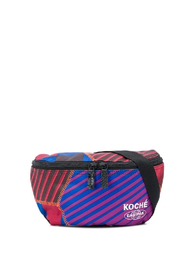 Shop Koché Koche X Eastpack Springer Belt Bag In Blue