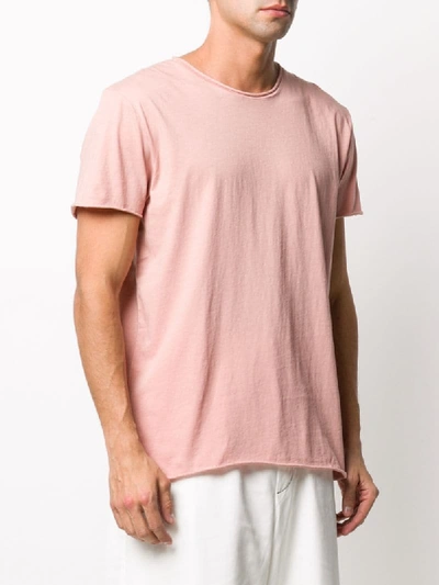 Shop Filippa K Organic Cotton Short-sleeve T-shirt In Pink