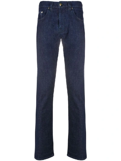 Shop Etro Skinny-fit Jeans In Blue