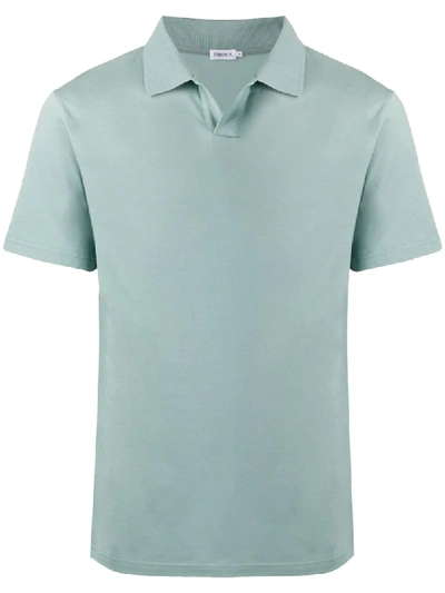 Shop Filippa K Short-sleeve Polo Shirt In Blue