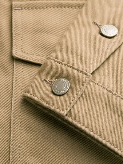 Shop Ami Alexandre Mattiussi Patch Pockets Jacket In Neutrals