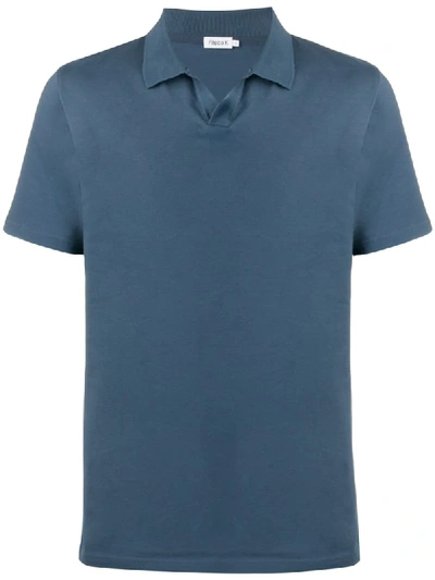 Shop Filippa K Solid-color Polo Shirt In Blue
