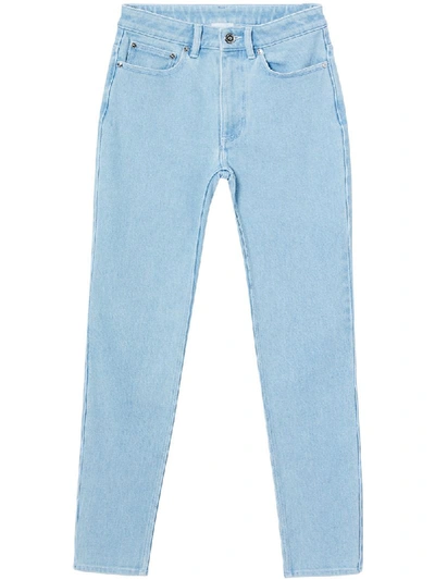 Shop Burberry Skinny Jeans In Blue