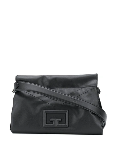 Shop Givenchy Medium Id93 Shoulder Bag In Black