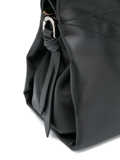 Shop Givenchy Medium Id93 Shoulder Bag In Black