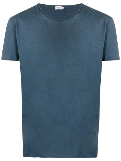 Shop Filippa K Organic Cotton Short-sleeve T-shirt In Blue
