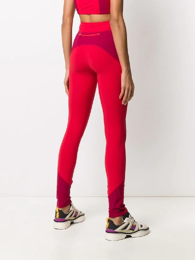 Shop Isabel Marant High-waisted Leggings In Red