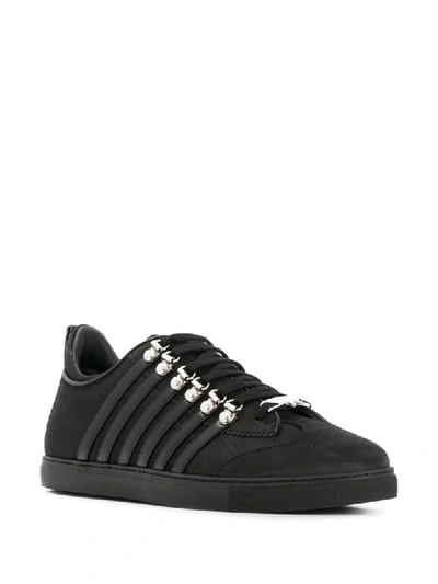 Shop Dsquared2 251 Sneakers In Black