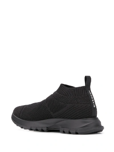 Shop Givenchy Low-top Sock Sneakers In Black