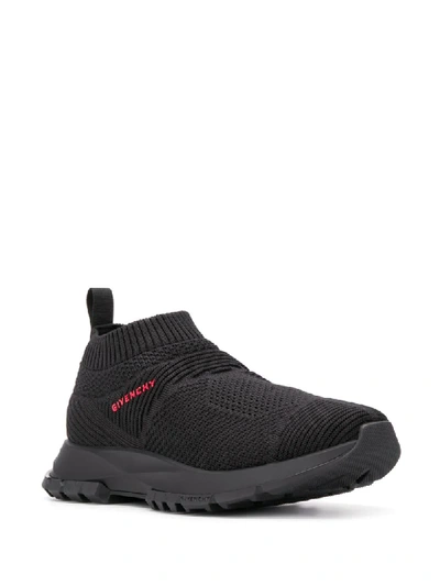 Shop Givenchy Low-top Sock Sneakers In Black