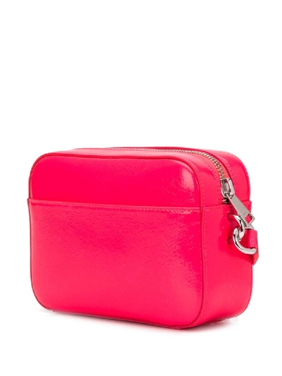 Shop Furla Block Mini Cross-body Bag In Pink