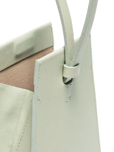 Shop Aesther Ekme Mini Sac Bracelet Bag In Green