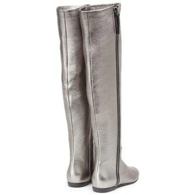 Shop Giuseppe Zanotti Boot In Silver