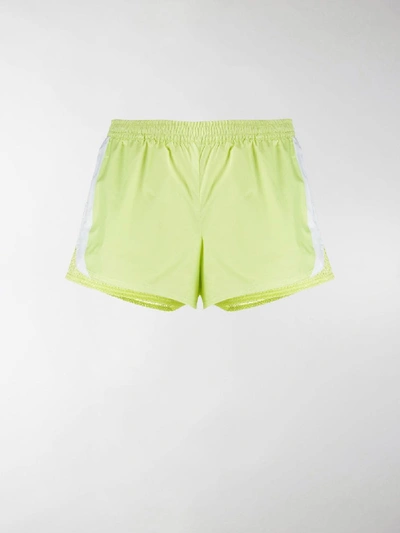 Shop Adidas By Stella Mccartney M20 Recycled Shorts In Green