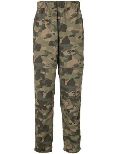 Shop The North Face Class V Camouflage Trousers In Green