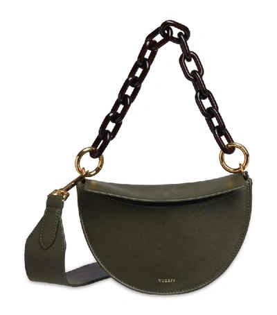 Shop Yuzefi Leather Doris Shoulder Bag