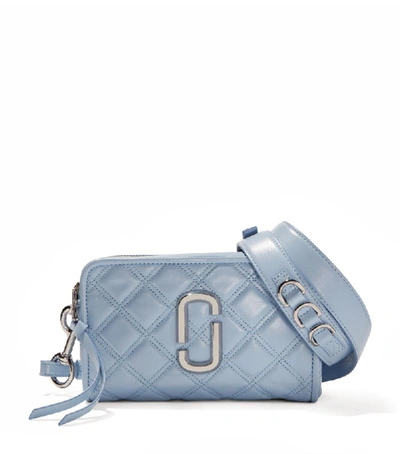 Shop Marc Jacobs Leather Softshot Quilted Cross-body Bag