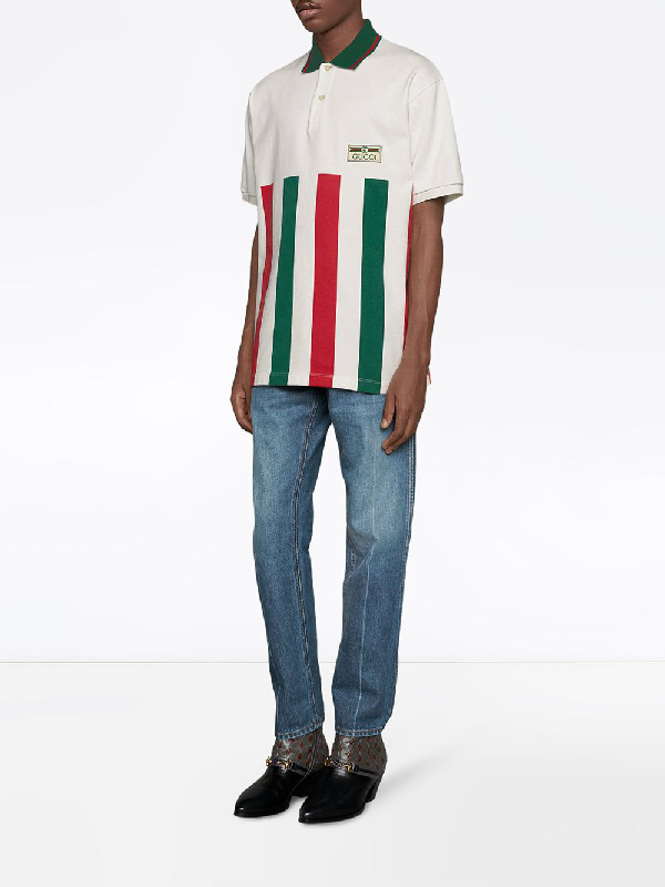 gucci web polo