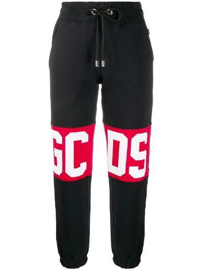 Shop Gcds Logo Sweatpants In Black