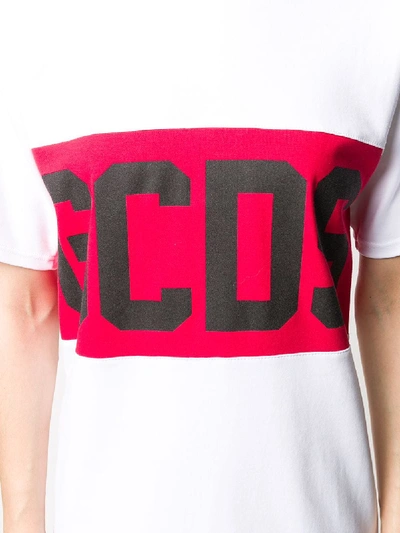 Shop Gcds Logo T-shirt In White