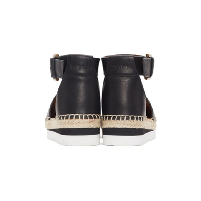 Shop See By Chloé See By Chloe Black Glyn Espadrilles In 999 Black