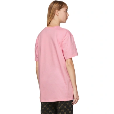 GUCCI 粉色“GUCCI ORGASMIQUE” T 恤