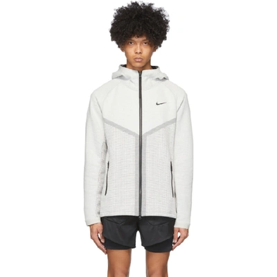 Nike Off-white Tech Pack Windrunner Jacket In Light Bone/black | ModeSens