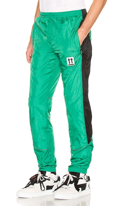 Shop Off-white River Trail Trackpant In Mint