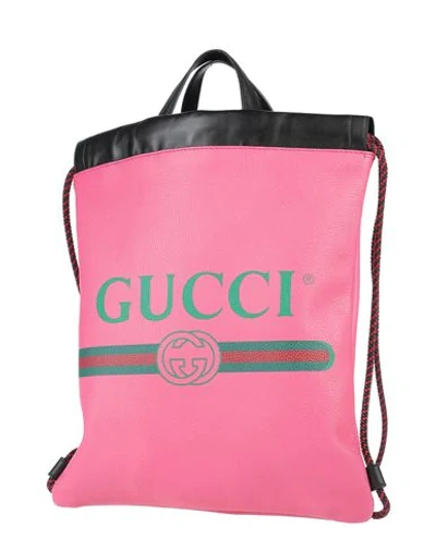 Shop Gucci Backpack & Fanny Pack In Garnet