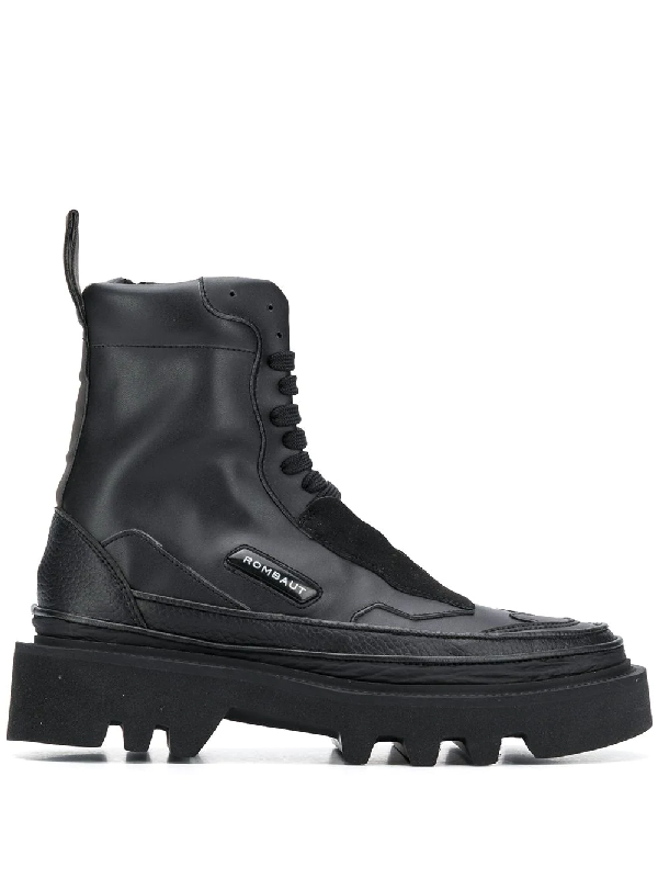 Rombaut Protect Hybrid Ankle Boots In Black | ModeSens