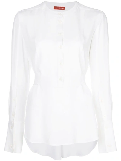 Shop Altuzarra Federica Blouse In White