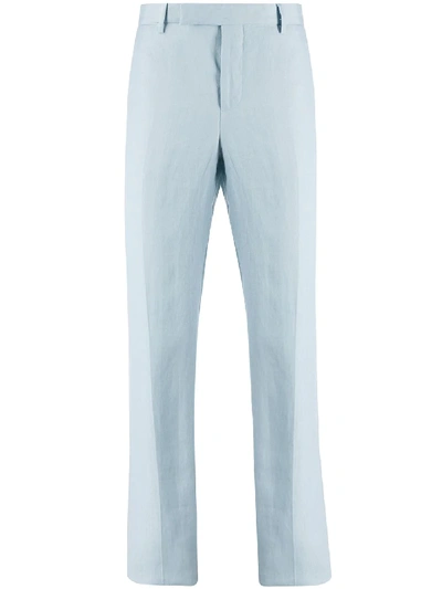 Shop Paul Smith Slim Fit Chinos In Blue