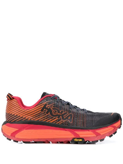 Shop Hoka One One Mafate 2 Sneakers In Black