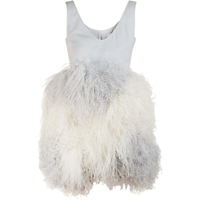 Shop Patou Feather Dress In Thousands Of Feathers