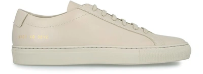 Common Projects Original Achilles Low Sneakers In Carta