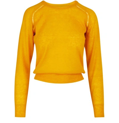 Shop Isabel Marant Étoile Foty Sweatshirt In Saffron