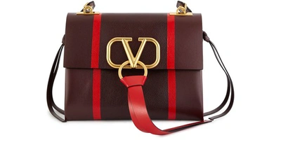 Shop Valentino Vring S Bag In Rubin Rouge Pur
