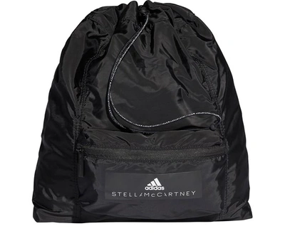 Shop Adidas By Stella Mccartney Gymsack In Black / White