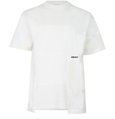 Shop Ambush Block Panel T-shirt In Off White