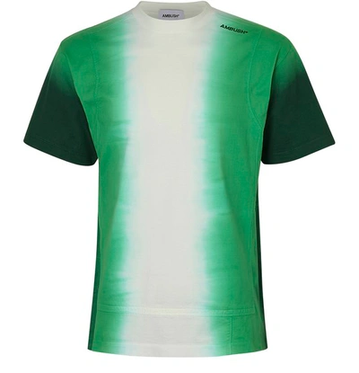 Shop Ambush Tie And Dye T-shirt In Multi Green