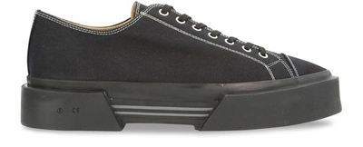 Shop Oamc Cline Plimsoll Trainers In Black
