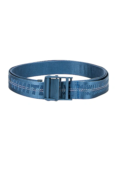 Shop Off-white Classic Industrial Belt In Blue