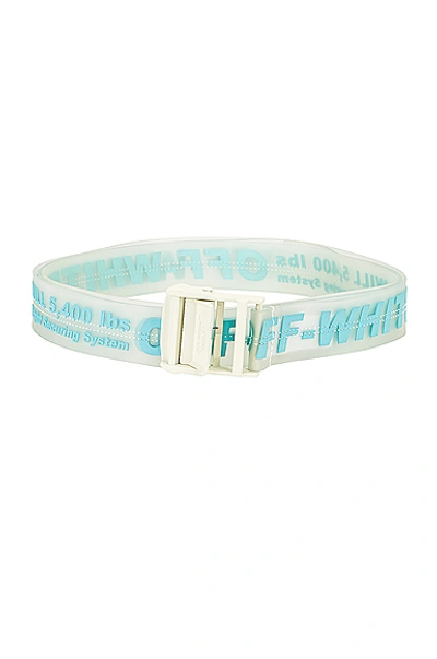 Shop Off-white Rubber Industrial Belt In Transparent Light