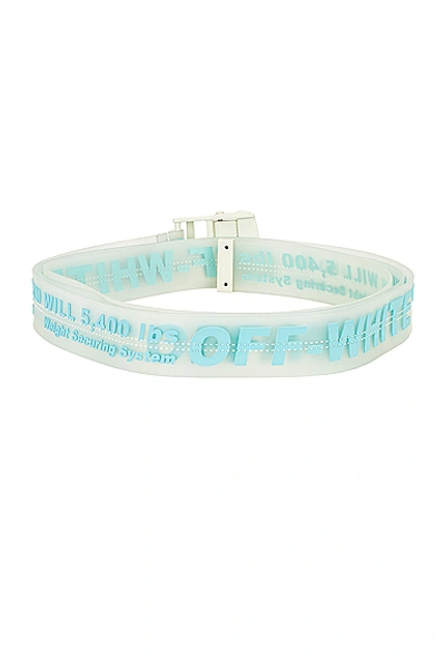 Shop Off-white Rubber Industrial Belt In Transparent Light