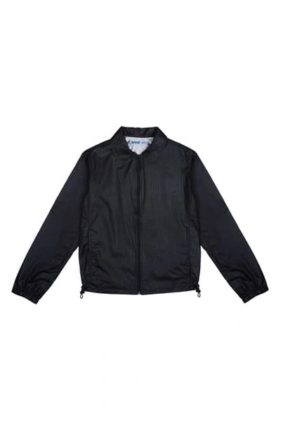 Shop Affix Technical Nylon Coach's Jacket In Black