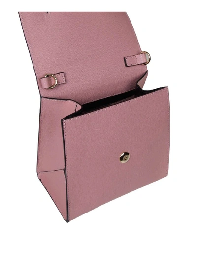 Shop Msgm Hand Bag M Bum Bag In Pink Leather