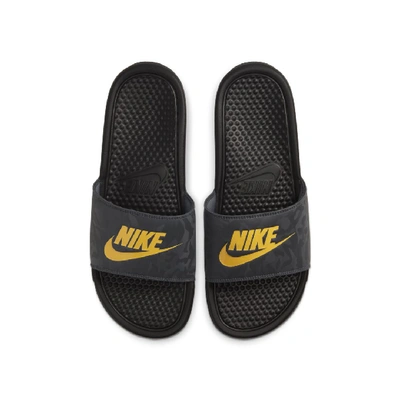 Shop Nike Benassi Slide In Black