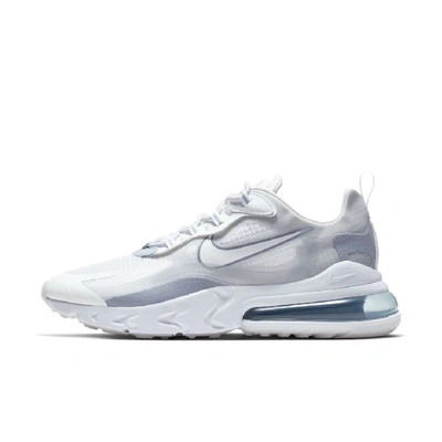 Shop Nike Air Max 270 React Se Men's Shoe In White,pure Platinum,indigo Fog,white